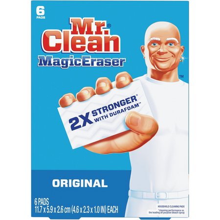 MR. CLEAN Magic Eraser Pads, 6 PK PGC79009CT